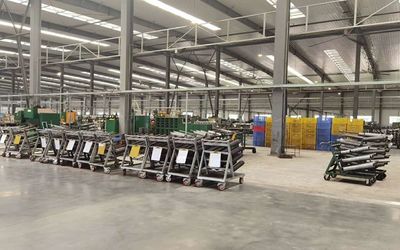 Guangzhou Taishuo Machinery Parts Co., Ltd. línea de producción del fabricante
