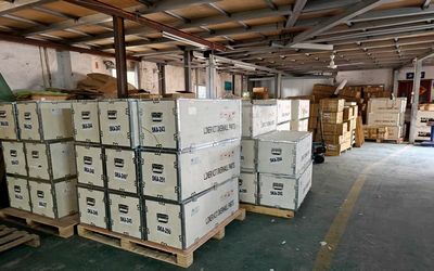 Guangzhou Taishuo Machinery Parts Co., Ltd. línea de producción del fabricante