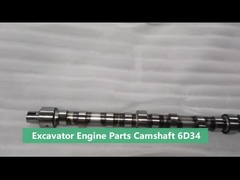 6D34 Cigüeñal ME081737 Motor Cigüeñal Acero forjado