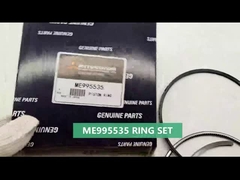 Anillo ME995535 Ring Set de Engine Parts Piston del excavador de 6D16T 6D16