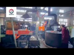 Proceso de producción y en el sitio de bombas de agua y bombas de aceite en fábricas.