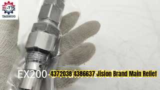 4372038 4386637 Válvula de seguridad de alivio principal de la marca Jision para EX200-5 EX300 DH225 DH300