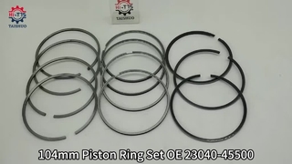 Juego de aros de pistón de 104 mm OE 23040-45500 para motor diésel HYUNDAI HD56 HD78 D4DD