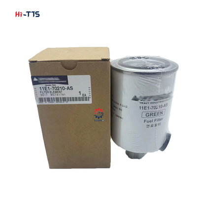 Filtro de combustible de aceite del elemento 11E1-70210 del filtro hydráulico 11E1-70210-AS