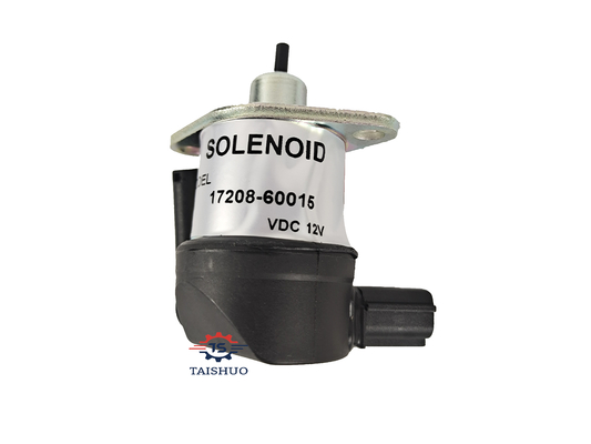Valvula de solenoide de combustible 1A021-60015 1A021-60016 1A021-60017 17208-60015 para excavadoras