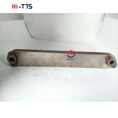 Núcleo del enfriador de aceite del camión de aleación de aluminio de piezas del motor 5P 6D17 para piezas de excavadora