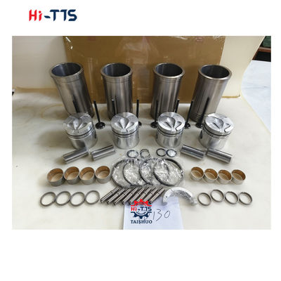 Buen precio Reparación de motores de excavadoras piezas 4D130 Kit de revestimiento de cilindros 6114-31-2111 pistón 6114-30-2303 anillo en línea