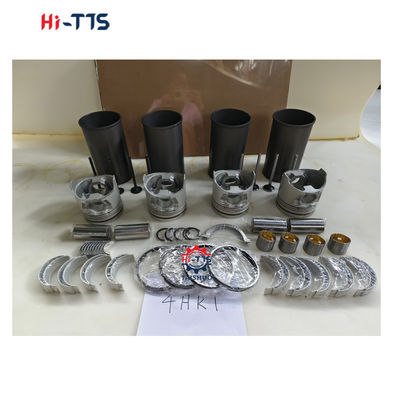 Buen precio 4HK1 Kit de motor para EX200-3 EX210-3 EX240-3 Excavadora con forro, pistón, anillo, válvulas, bujes, conjunto completo de juntas en línea