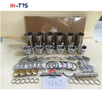 Buen precio S6K Kit de recubrimiento de cilindros 297-7752 178-6543 51-7523 Equipo de reconstrucción del motor para piezas del motor diésel en línea