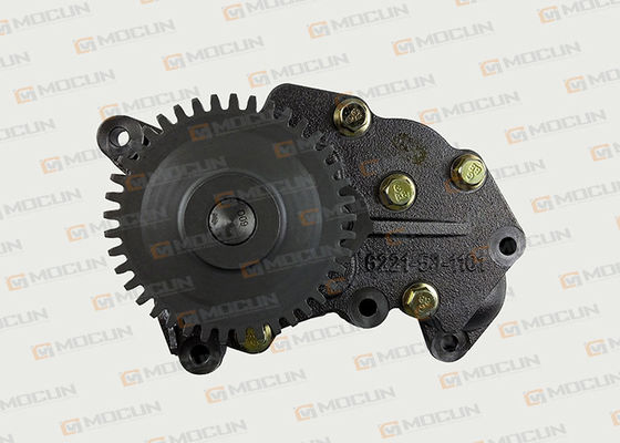 Buen precio bomba de aceite del excavador 6221531101 6221-53-1100 para el motor PC300-6 de KOMATSU SAA6D108E en línea