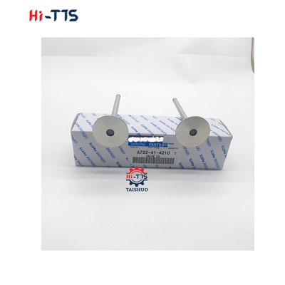 Válvula para motores diesel S4D102 S6D102 Válvula de admisión y escape 6732-41-4210 6732-41-4110