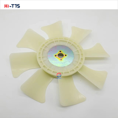 4TNV88 4 agujeros 8 hojas Cuchilla de ventilador 129436-44740 Para la pieza de repuesto del motor Yan-mar