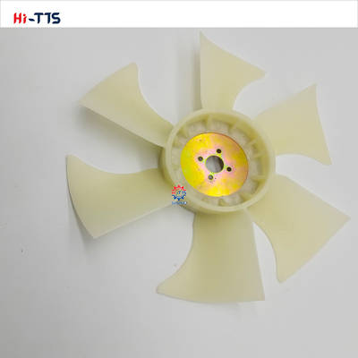 4TNV88 4 agujeros 6 hojas Cuchilla de ventilador para el motor de Yan-mar Parte de repuesto