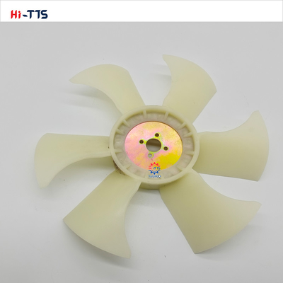 4TNV88 4 agujeros 6 hojas Cuchilla de ventilador para el motor de Yan-mar Parte de repuesto