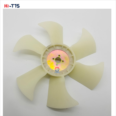 4TNV88 4 agujeros 6 hojas Cuchilla de ventilador para el motor de Yan-mar Parte de repuesto