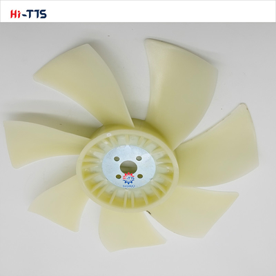 ZAX50 4 agujeros 7 hojas Cuchilla de ventilador para pieza de repuesto del motor
