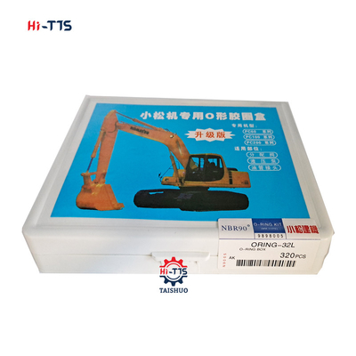 Caja de anillos de excavadora 435 piezas Kit de anillos de excavadora 90 caja de anillos de excavadora 33ITS
