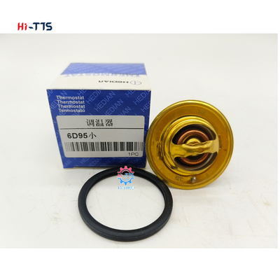 Las partes del motor 6D95 Termostato 82°C 600-421-6120 600-421-6110 600-421-6360
