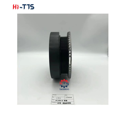 Las partes del motor PC200-8 PC240-8MO 6D107-2 Eje de manivela de polea 6738613170