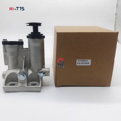 Excavadora FS19732 Partes del motor diesel de aluminio asiento del filtro de combustible