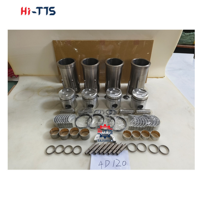 4D120 Conjunto de revestimiento de cilindros 6110-33-2132 6110-30-2303 6110-21-2210 Partes de reparación de motores de excavadoras y tractores