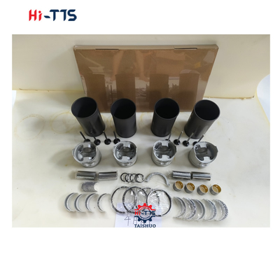 4HK1 Kit de motor para EX200-3 EX210-3 EX240-3 Excavadora con forro, pistón, anillo, válvulas, bujes, conjunto completo de juntas