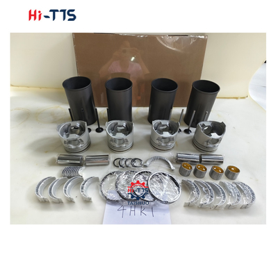 4HK1 Kit de motor para EX200-3 EX210-3 EX240-3 Excavadora con forro, pistón, anillo, válvulas, bujes, conjunto completo de juntas