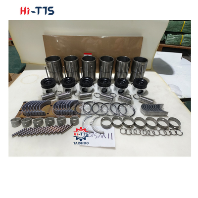 Reparación de piezas para motores de excavadoras de tractores QSM11Cilindro kit de forro 4952181 pistón 3803977 anillo3803703 forro