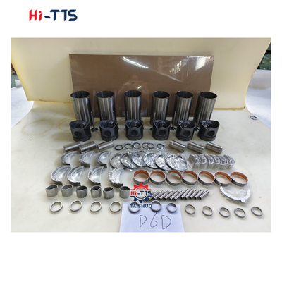 D6D Kit de recubrimiento de cilindros 0450-1365 2046-0011 2089-0422 Equipo de reconstrucción del motor para piezas de motores diésel