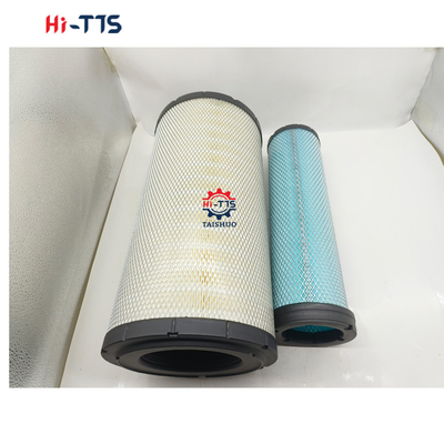 Filtro de aire de fibra metálica PU2447 para D6D D6E Excavadora Motor de automóviles y camiones Modelos duraderos