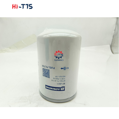 Filtro de combustible 6732-71-6220 6732-71-6111 6138-71-6110 para excavadoras y excavadoras