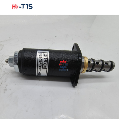 YN35V00050F1 válvula de solenoide de parada de 24 V para SK200-8 SK250-8 SK330-8 SK350-8 piezas de maquinaria para excavadoras