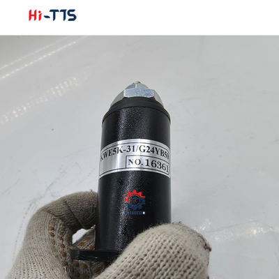 YN35V00051F1 24V válvula de solenoide de parada para SK200-8 SK250-8 SK330-8 SK350-8 Partes de máquinas de excavadoras