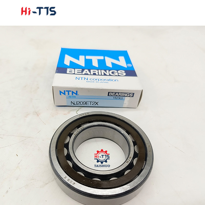 Rodamiento de rodillos cilíndricos de aluminio NJ209E / NJ209 45x85x19mm para aplicaciones de trabajo pesado