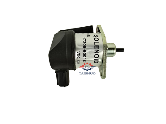 Valvula de solenoide de combustible 1A021-60015 1A021-60016 1A021-60017 17208-60015 para excavadoras