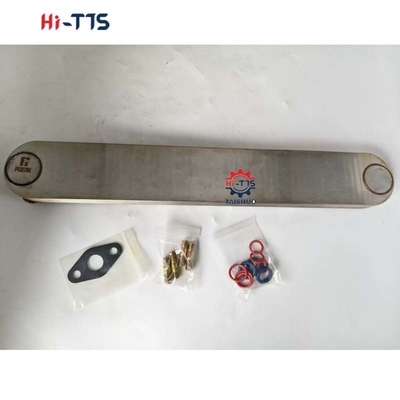 Núcleo del enfriador de aceite del camión de aleación de aluminio de piezas del motor 5P 6D17 para piezas de excavadora