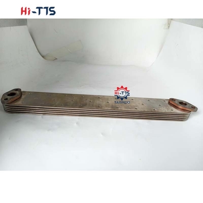 Núcleo del enfriador de aceite del camión de aleación de aluminio de piezas del motor 5P 6D17 para piezas de excavadora