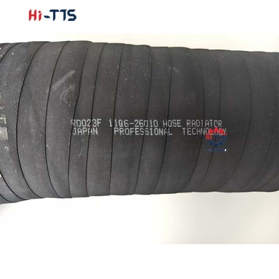 Black Water Hose Parts 11Q6-26010 for R210-9 R220LC-9S Excavator