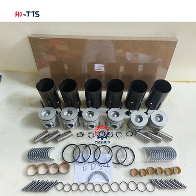 Excavator SK350-6 6D34 Engine Overhaul Kit Liner Kit ME220454 Piston