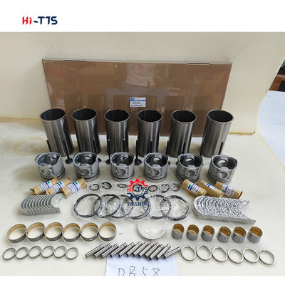 Excavadora DH220-7 Motor DB58 Kit de reparación Kit de línea de pistón 6 cilindros 65.02501-0416