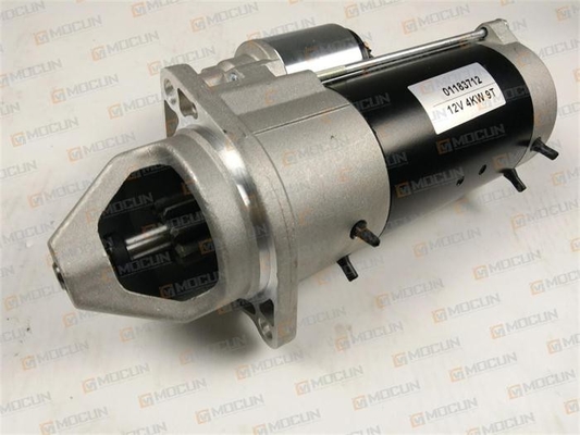 Buen precio poder 4kw motor de arrancador de 12 voltios, partes 01181976 del motor diesel de Deutz de los dientes 9T en línea
