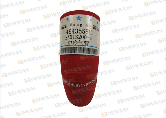 Buen precio tubo de goma de la refrigeración por aire de la manguera del silicio de las piezas del motor del excavador 4643558H para ZX200-3 en línea