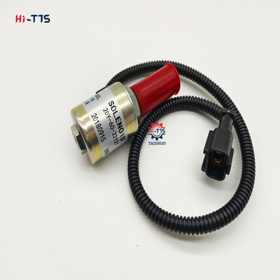Buen precio Las piezas de las excavadoras PC200-6 PC220-6 6D95 24V Excavadora válvula solenoide 20Y-60-22121 en línea