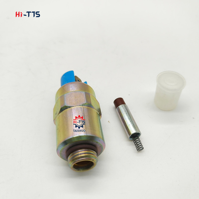 Buen precio Válvula de retención de solenoides de excavadora 3CX 4CX 643235 Válvula de solenoides 12V en línea