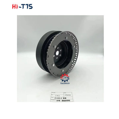 Las partes del motor PC200-8 PC240-8MO 6D107-2 Eje de manivela de polea 6738613170