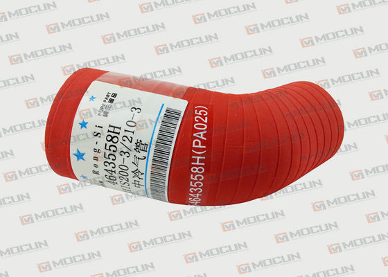 Buen precio tubo de la refrigeración por aire de las piezas del motor del excavador 4643558H, manguera de goma para HITACHI ZAXIS200-3/210-3 en línea