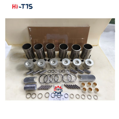6D14T Kit de motor para excavadora E120 E140 E180 Forro, pistón, anillo, válvulas, bujes, kit de juntas completas