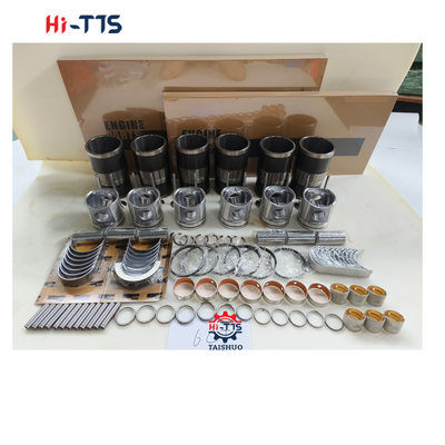 Buen precio Kit de camisa de motor de excavadora 6CT 6D114, revisión de pistón 3929161, kit de revisión en línea