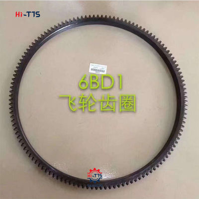 Buen precio Diesel Engine Parts Excavator Flywheel Ring Gear 6BD1 1-12331164-3 129T en línea