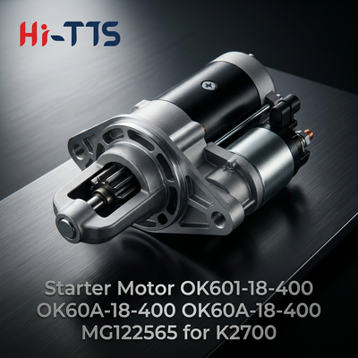 Motor de arranque 12V 2.2KW 11T 03111-4200 0K601-18-400 0K60A-18-400 para el motor diésel K2700